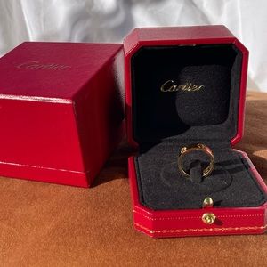 Cartier LOVE ring, 18K yellow gold, size 6,8 (54mm) Woman
